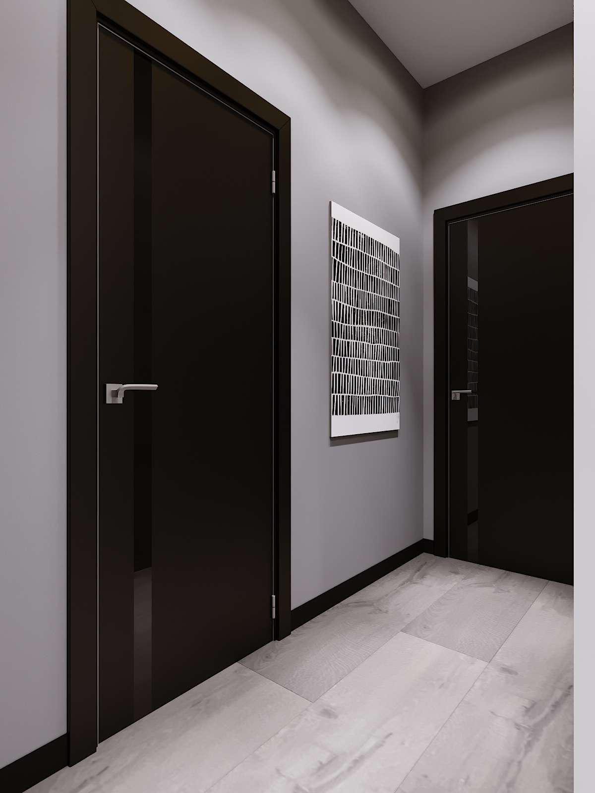 Дизайн-проект  квартира в ЖК «Живописный» 56 м²