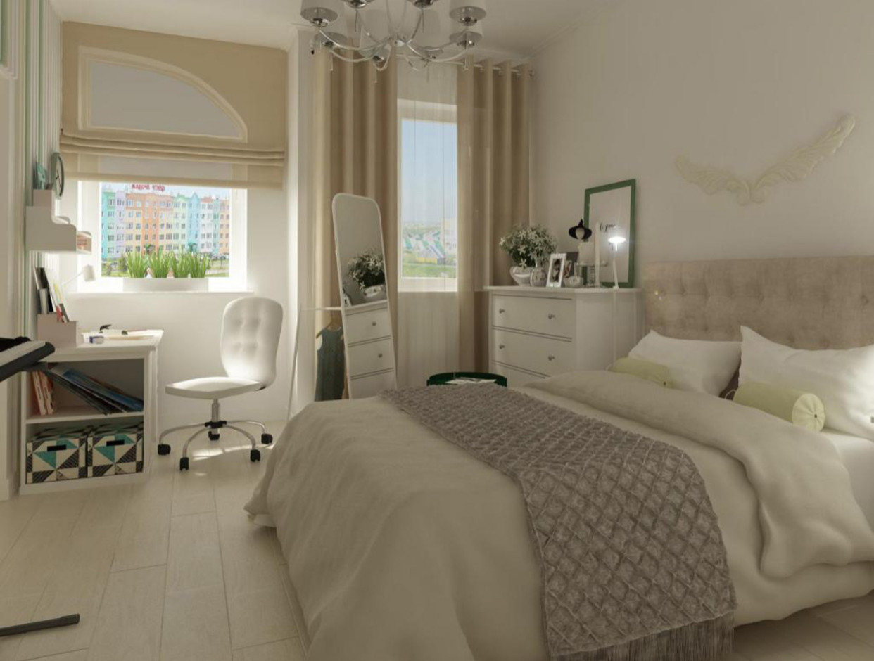 Комната девочки подростка. Кемерово. Лесная поляна