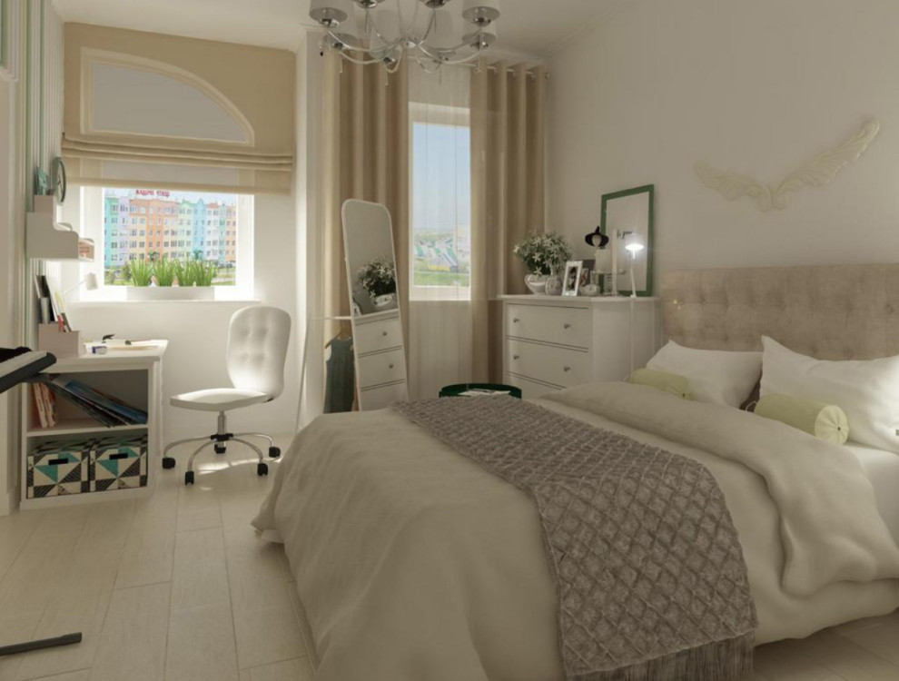 Комната девочки подростка. Кемерово. Лесная поляна