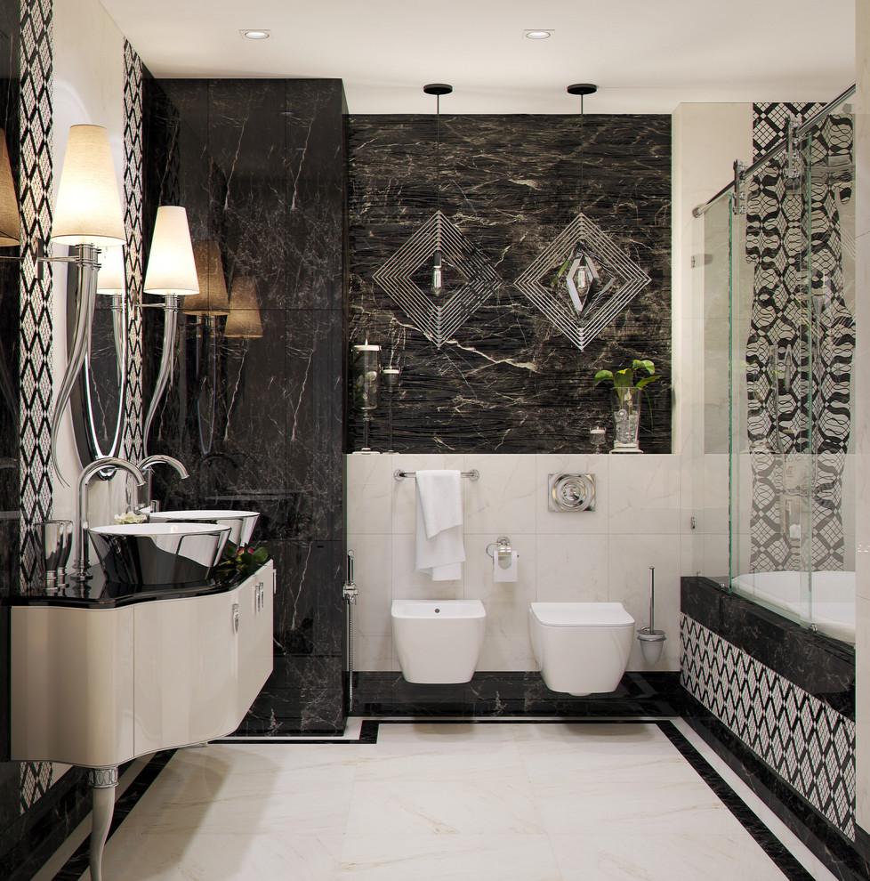 Ванная комната "Black & white" vol. 1