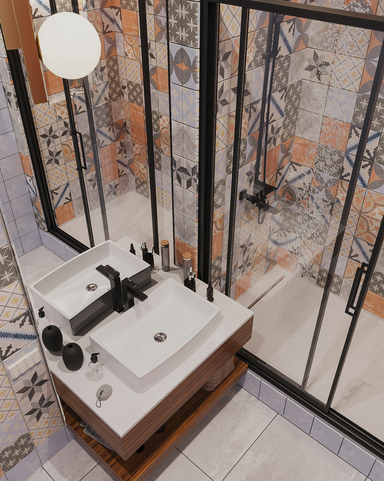 Оранжевое настроение. Квартира с панорамным видом 70 кв.м. в ЖК Дыхание