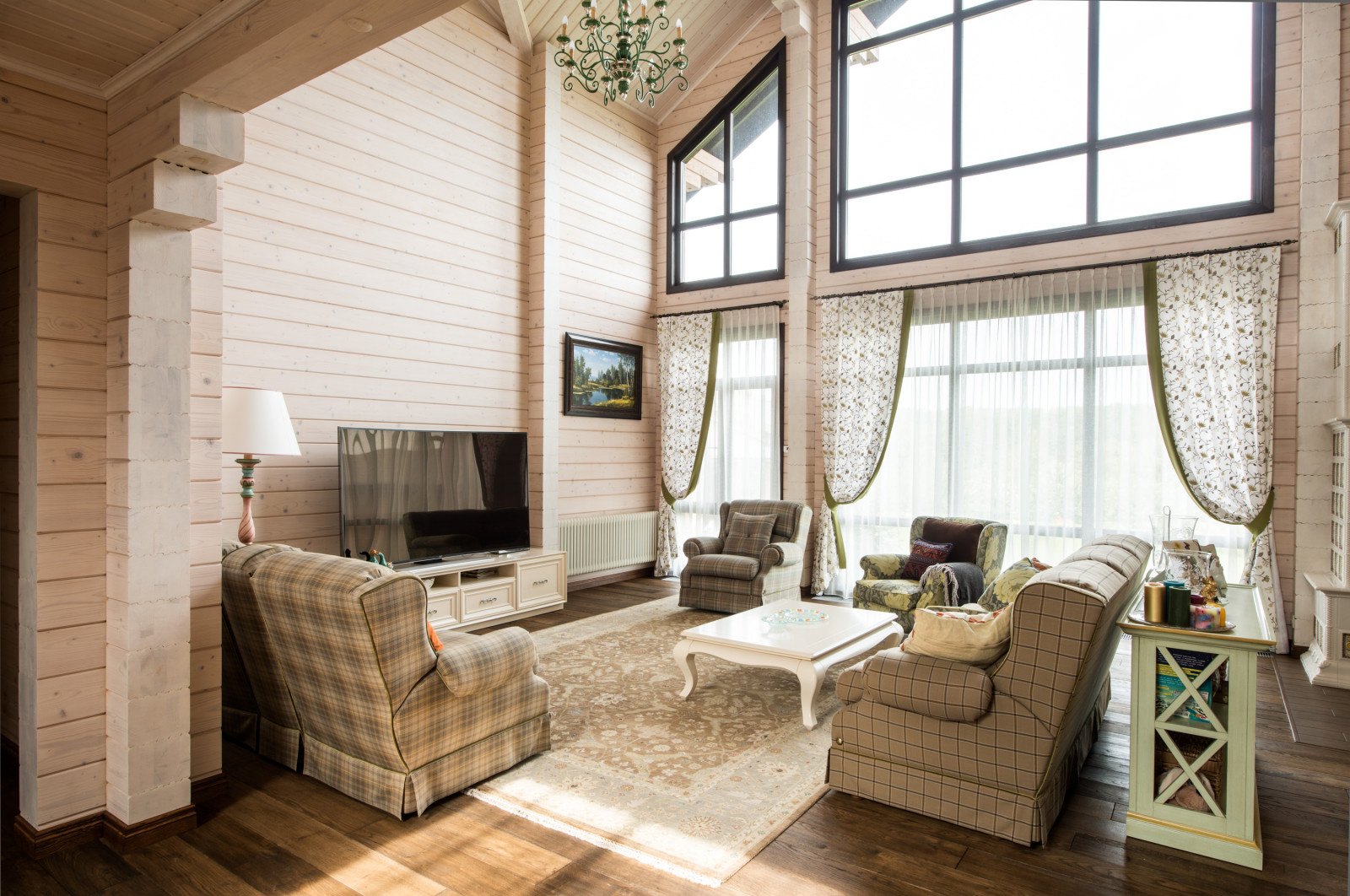 Обложка проекта: Гостиная и Кухня в Загородном доме.