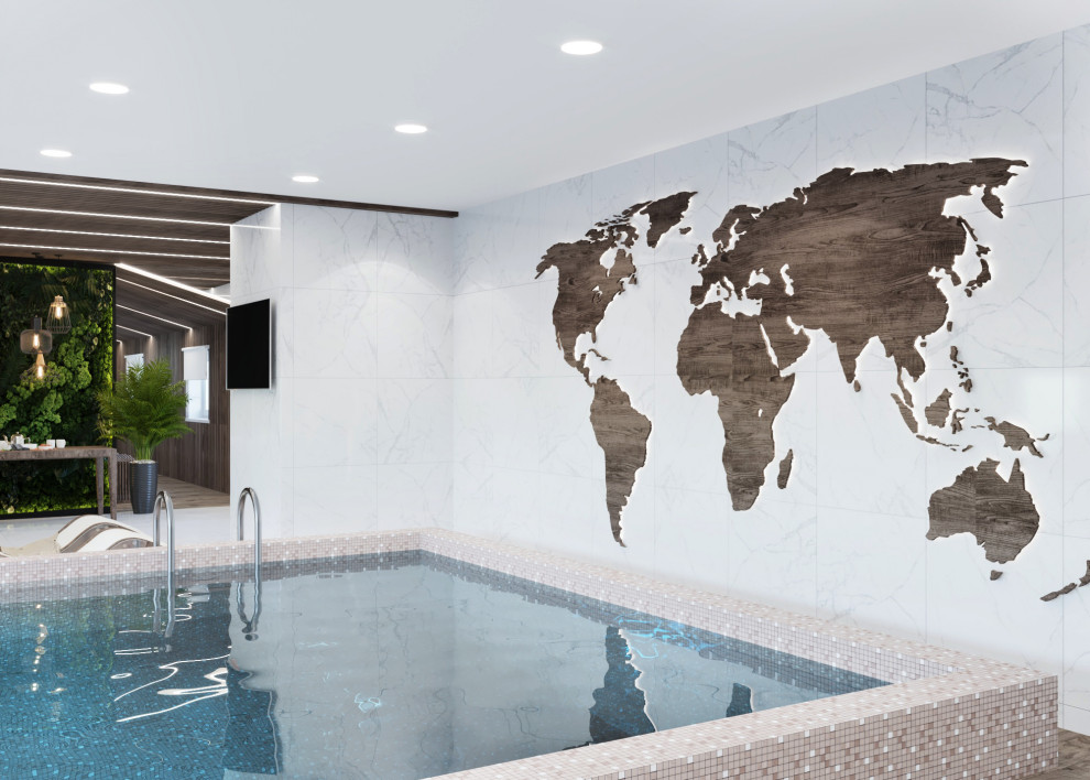 Банно-помывочный комплекс с бассейном.