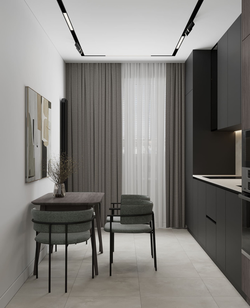 Дизайн-проект квартиры для семейной пары в современном стиле