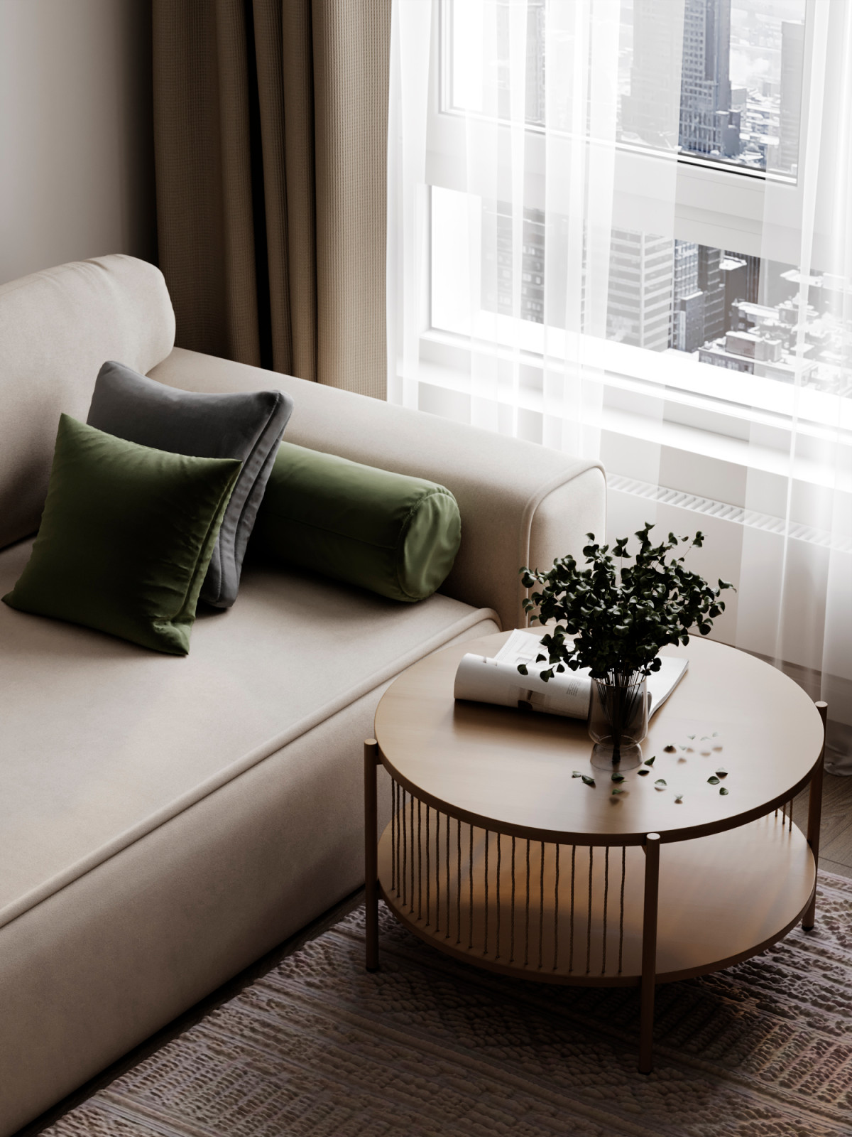 Интерьер квартиры от ПИК в ЖК Дмитровский парк