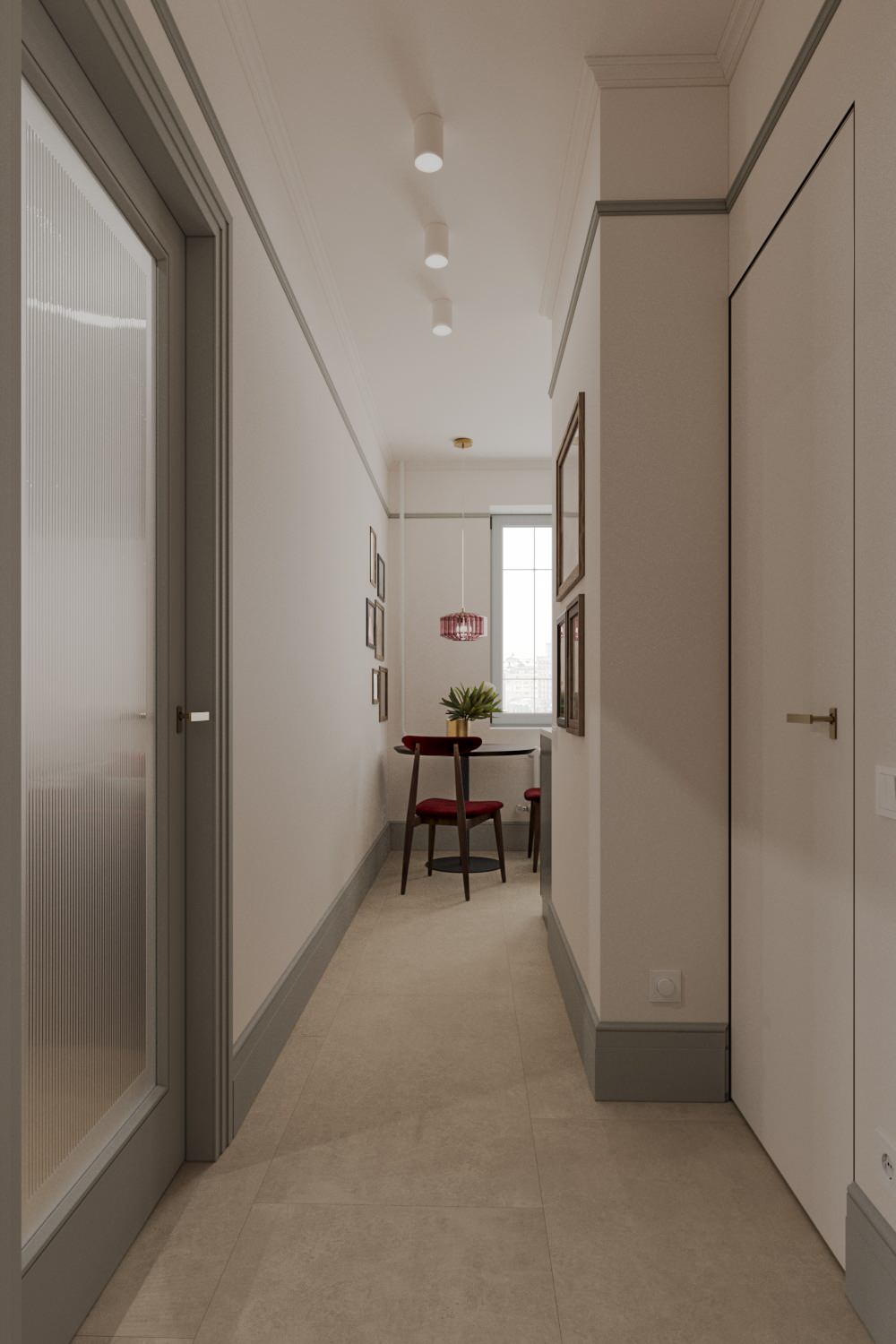 Квартира в Москве для молодой девушки  Площадь: 33,4 м2.