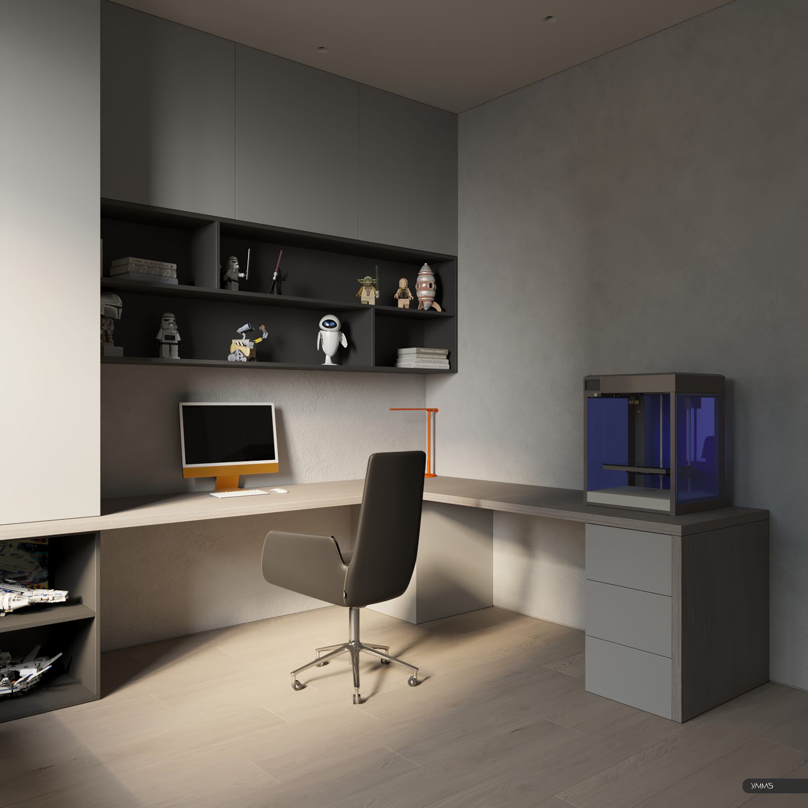 MIRA | Проект двухуровневой квартиры на проспекте Мира