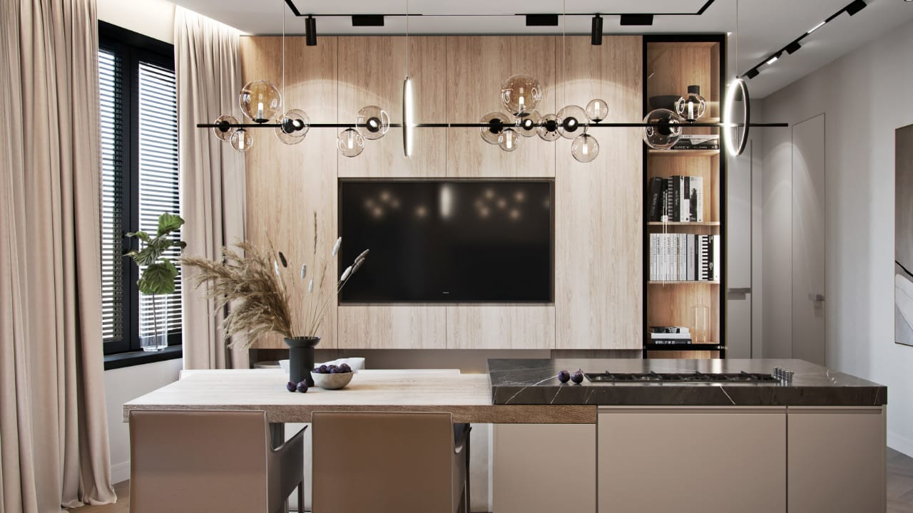 Обложка проекта: Современная картира для молодой семьи