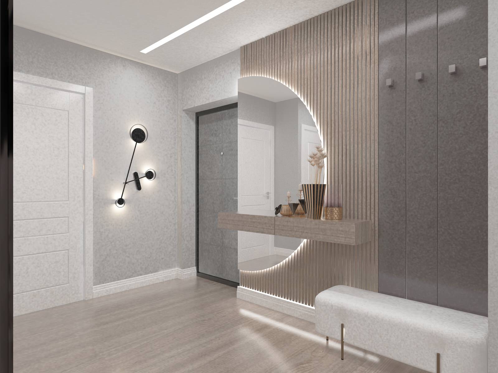 Обложка проекта: Дизайн квартиры 62 кв.м ЖК Апельсин