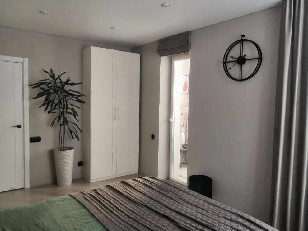 Спальня для квартиры в г.Александров. Визуализация и реализация