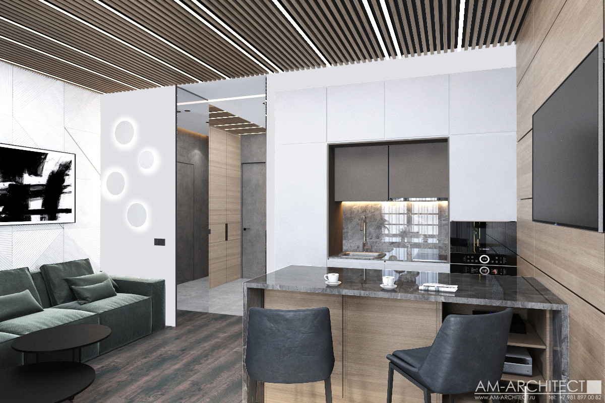 ИНТЕРЬЕР В СТИЛЕ ЭКО-МИНИМАЛИЗМ, ЖК "ПЕТРОВСКИЙ КВАРТАЛ НА ВОДЕ", ДИЗАЙН-ПРОЕКТ.