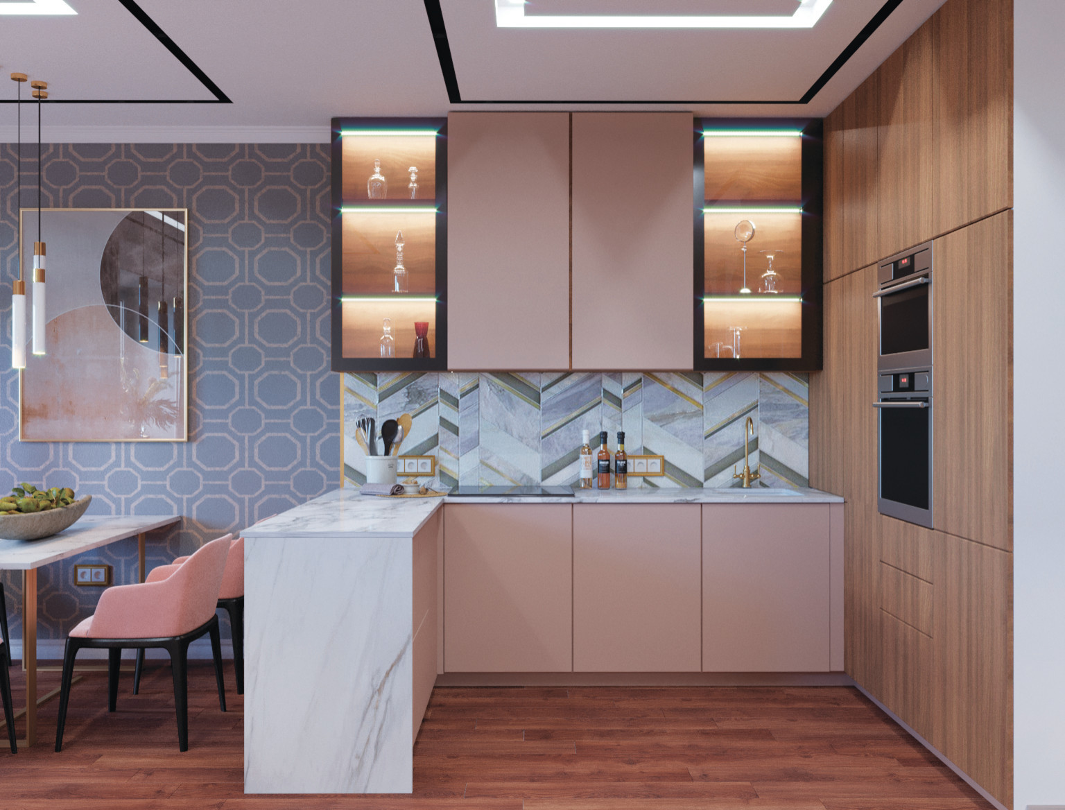 Обложка проекта: Ар-деко где-то рядом...