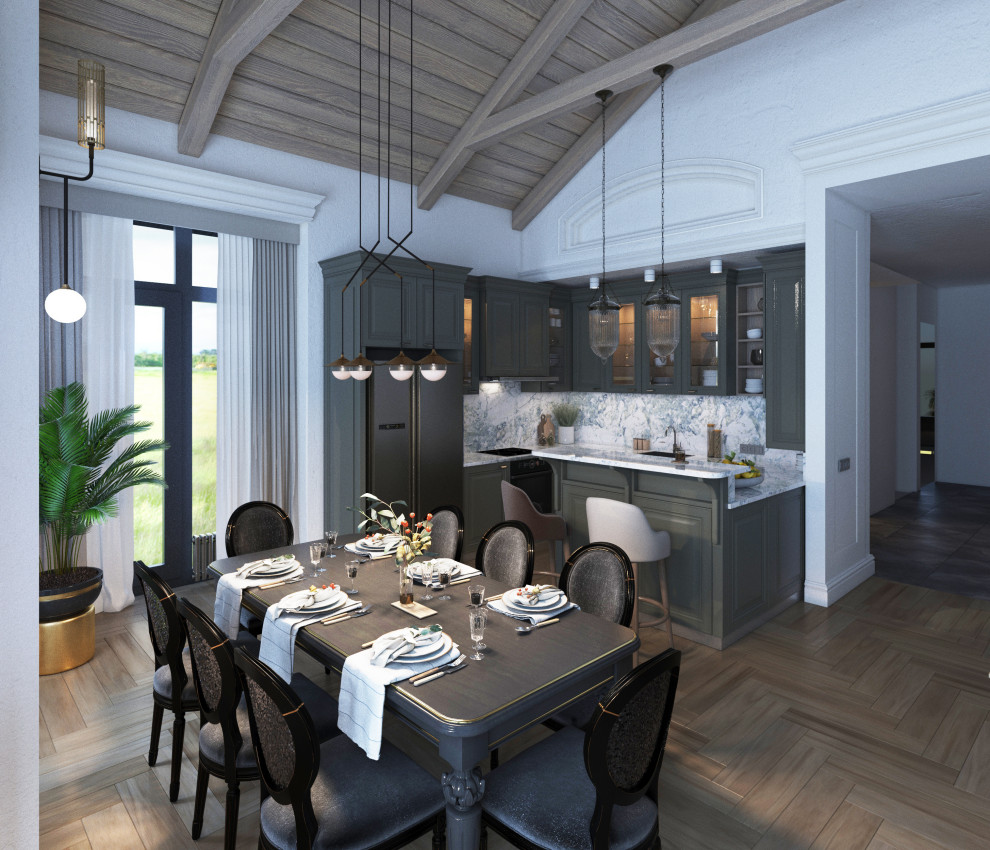 Интерьер частного жилого дома