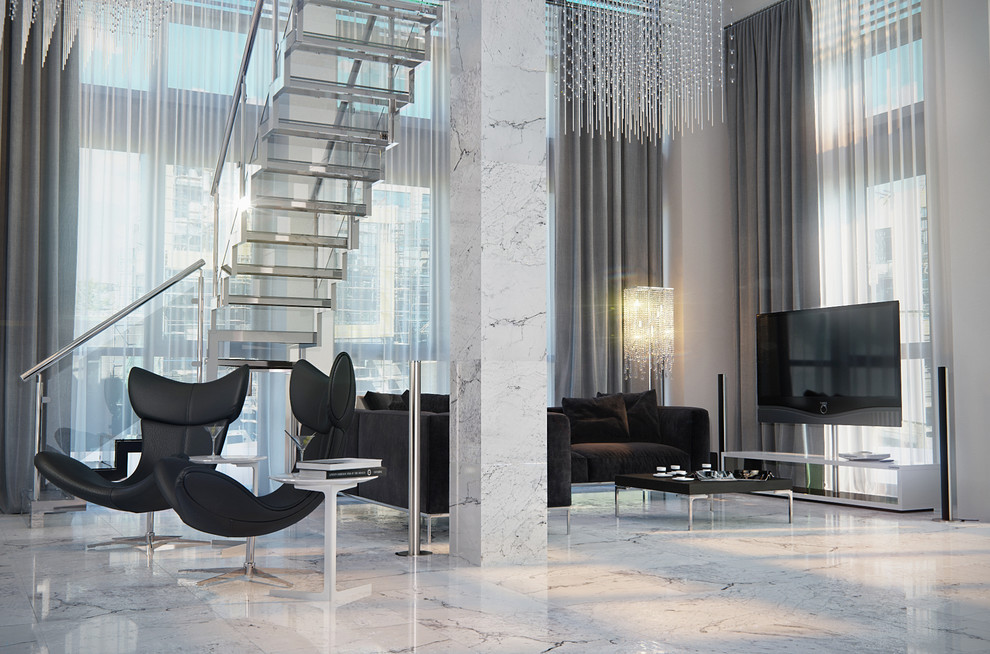 Обложка проекта: ЖК Art Residence Двухуровневые апартаменты 180м2