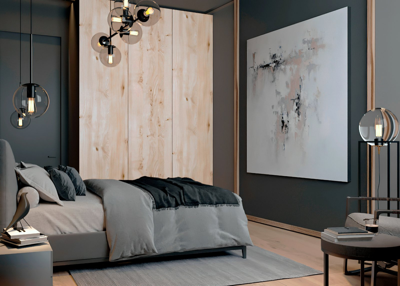 Интерьер для квартиры со сложной планировкой