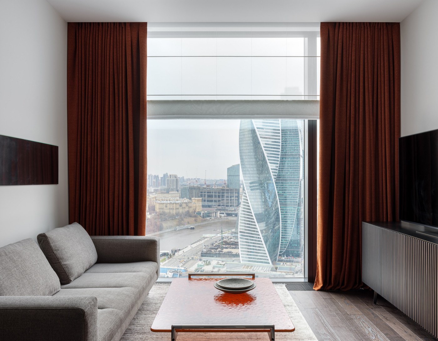 Квартира 55 м2 в небоскребе Capital Towers