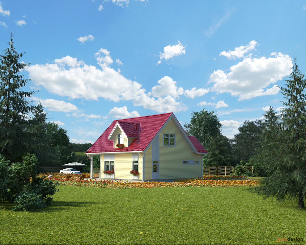 Загородные жилые коттеджи