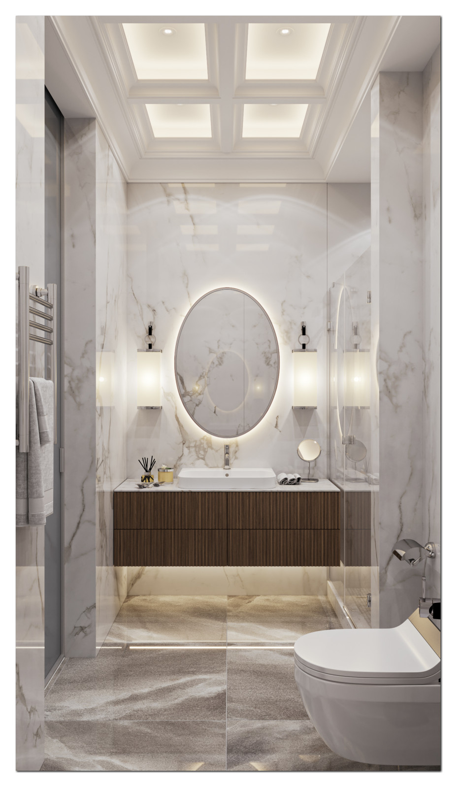 Хозяйский санузел в ЖК Титул