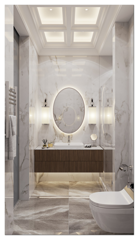 Хозяйский санузел в ЖК Титул