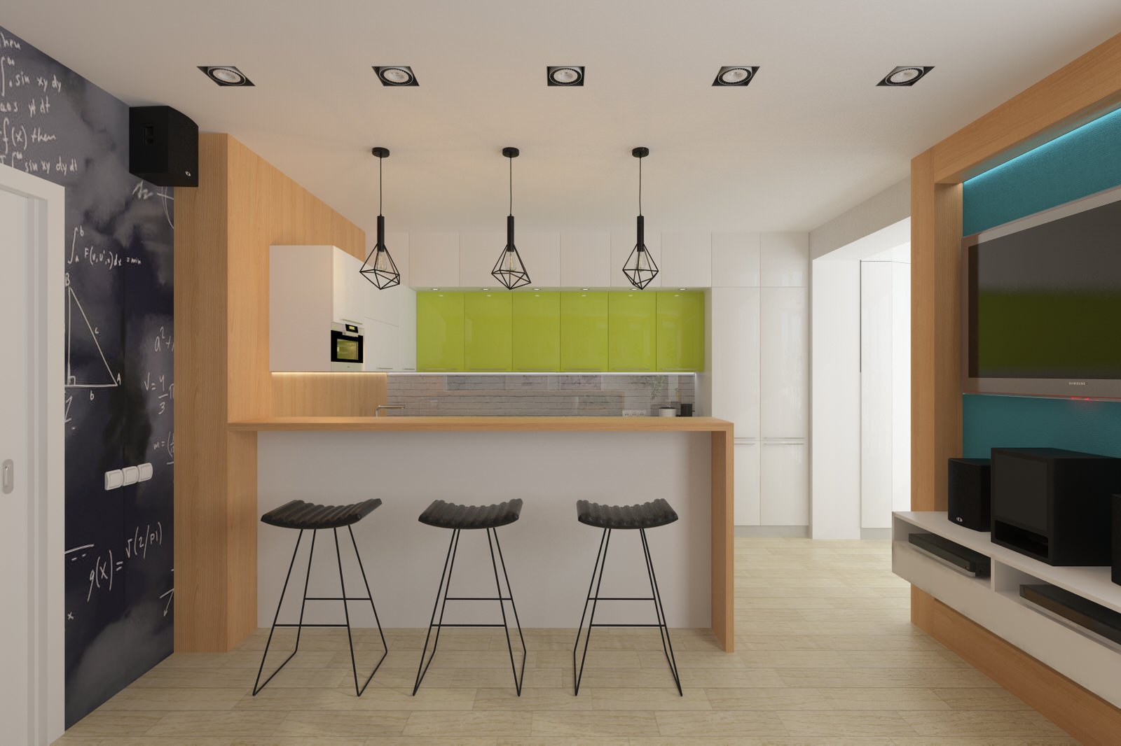 Кухня-студия