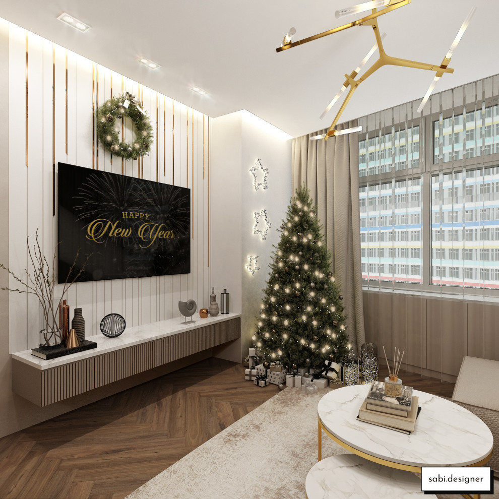 НЕОКЛАССИЧЕСКАЯ КВАРТИРА ЖК ТРИКОЛОР 110 М КВ