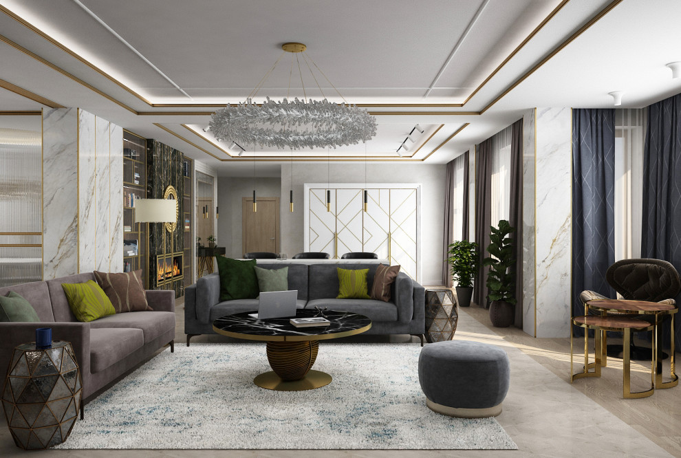 Многокомнатная квартира в Клубном доме на Пушкинской