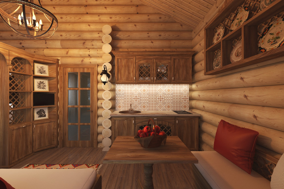 Гостевой дом с сауной для молодой пары, 41 кв.м.