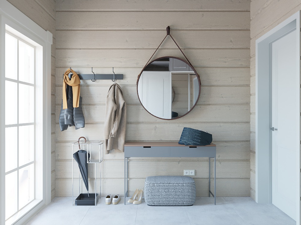 Двухэтажный деревянный дом