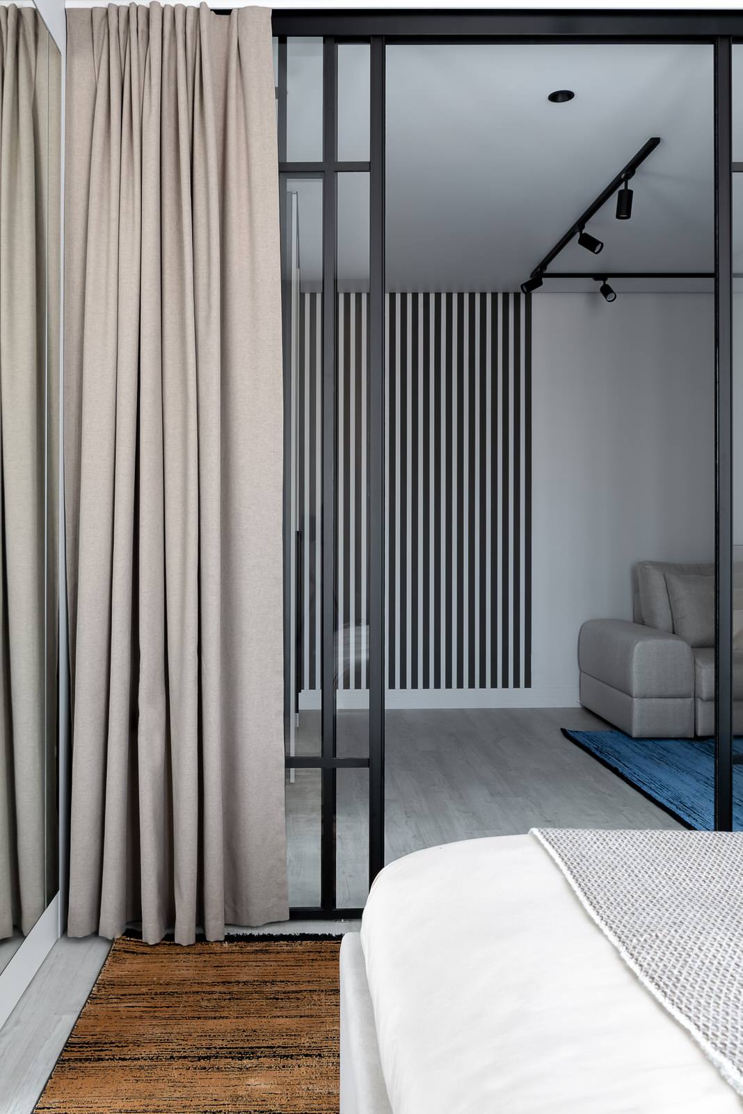 Реализованный проект трехкомнатной квартиры во Владивостоке