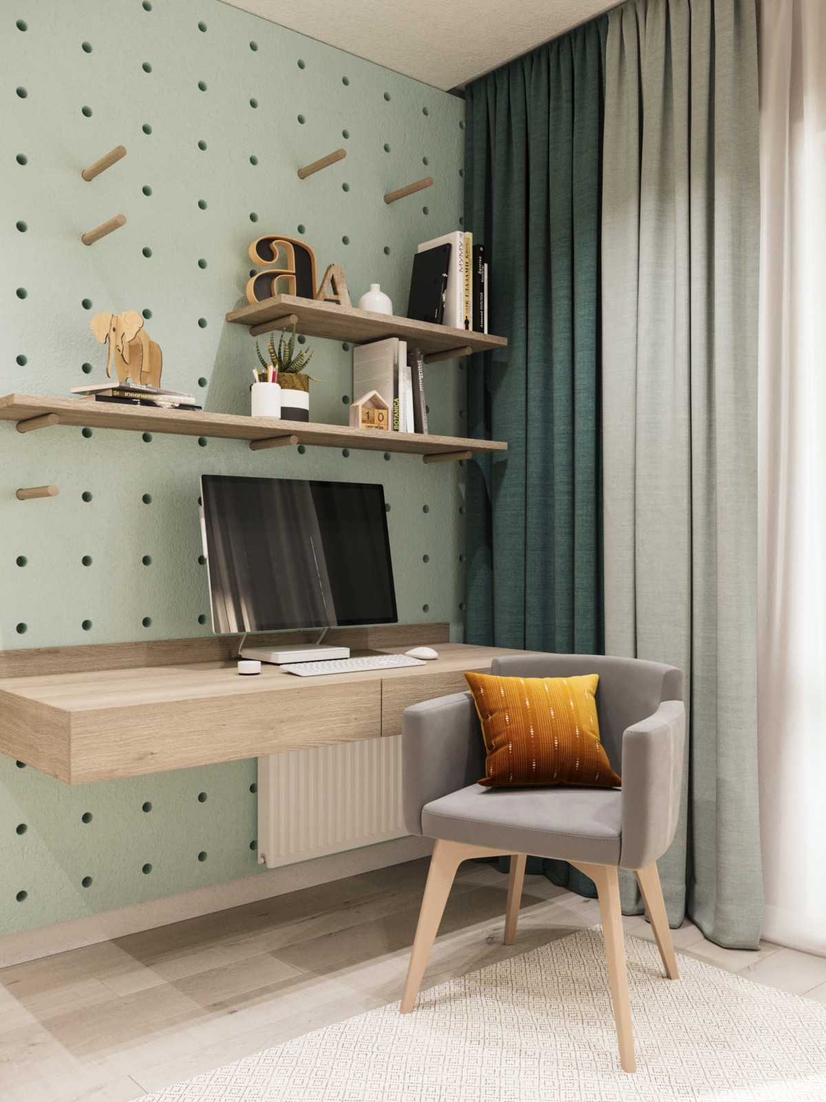 Дизайн квартиры в ЖК Лазурный