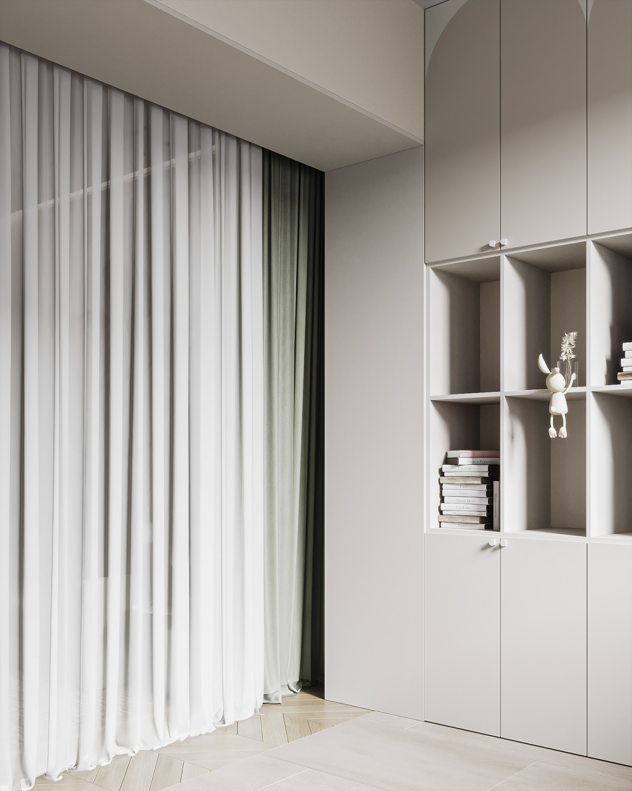 Дизайн интерьера квартиры в современном стиле на ул. Новаторов