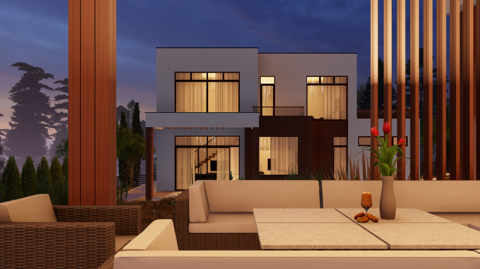 Современный дом в Кондырева