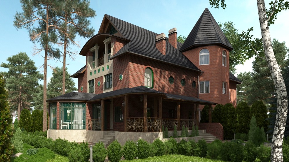 Реконструкция фасадов дома "Д"