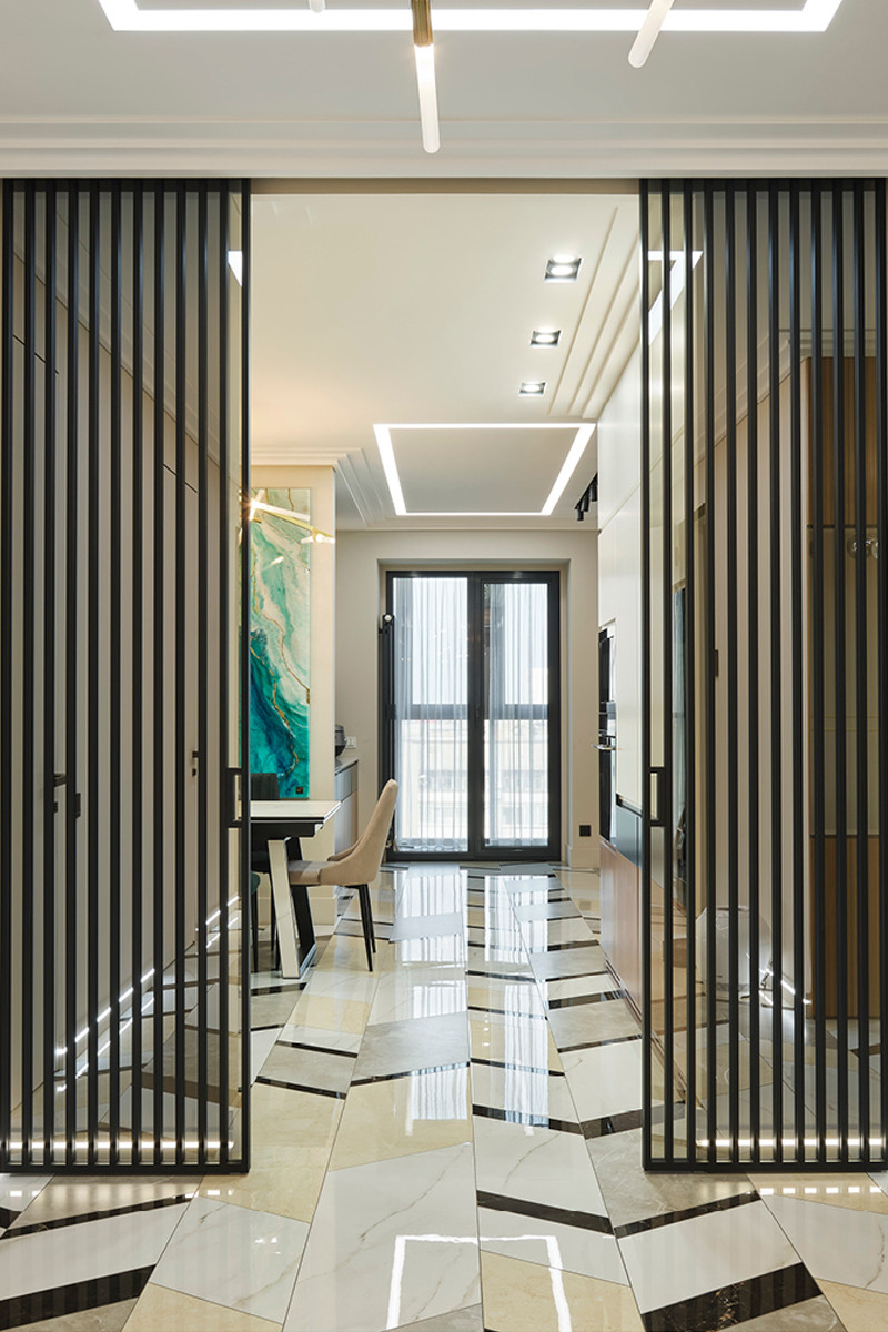 Стильная геометрия. Квартира в Тюмени