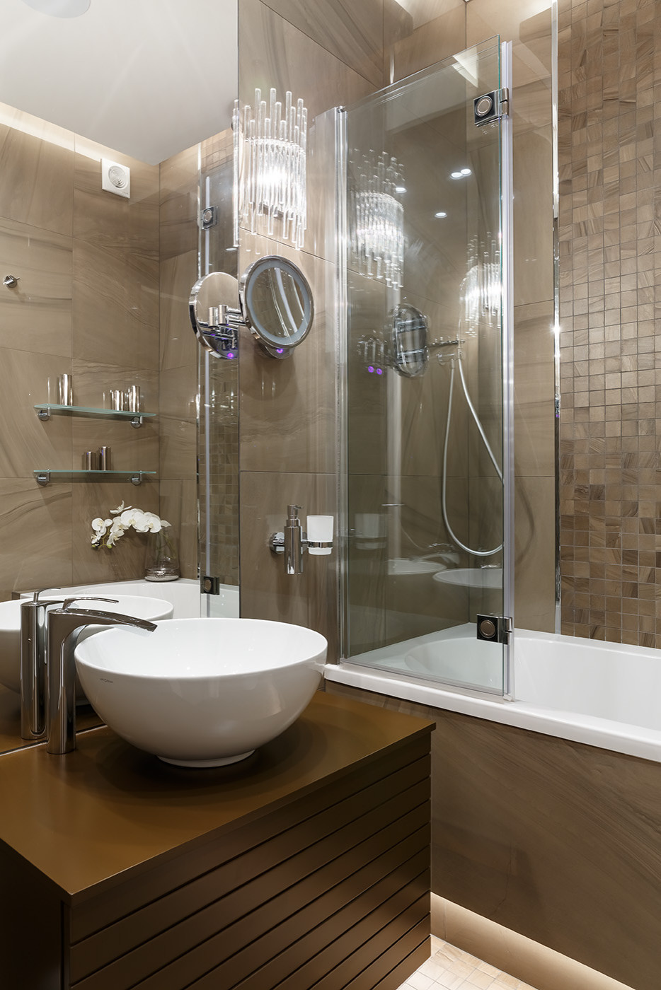 Houzz тур: Семейная квартира в стиле контемпорари