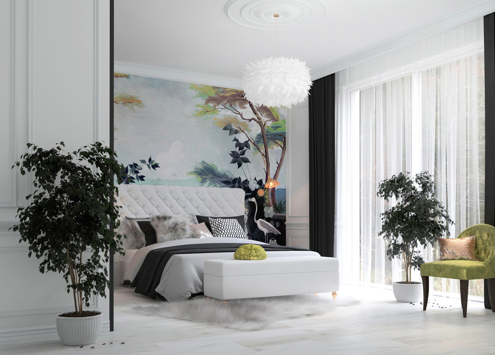 Спальня Spring greenery.