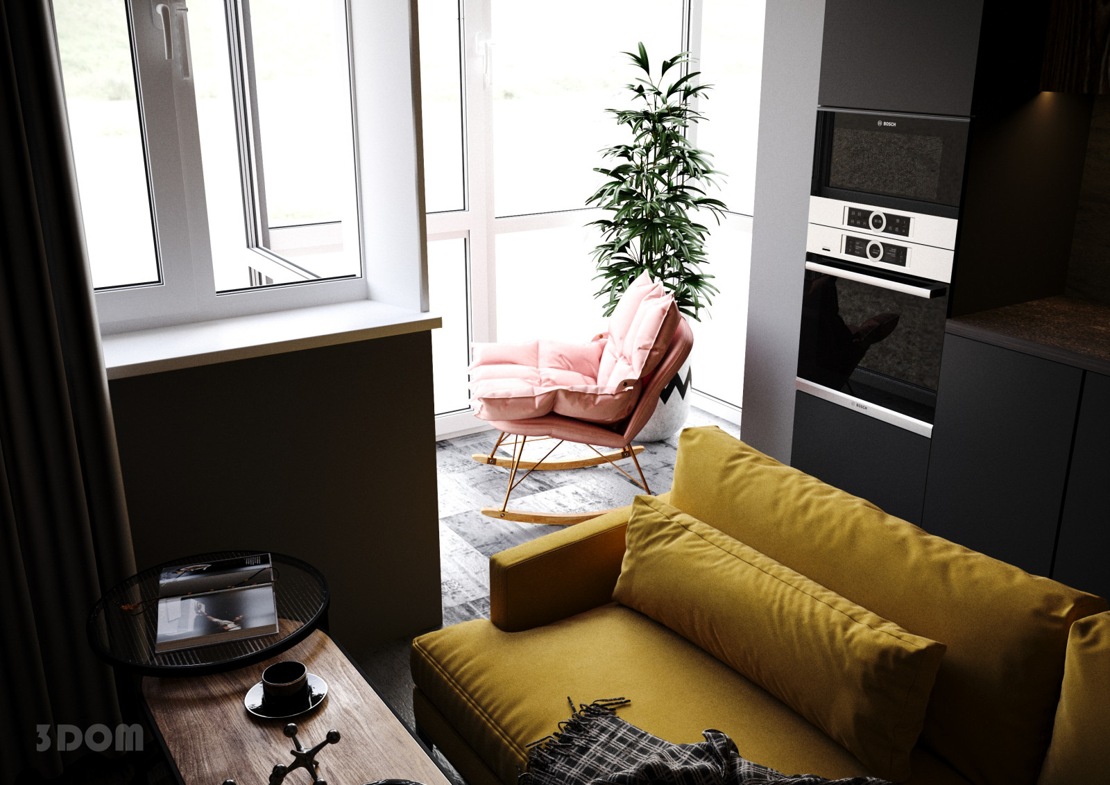 КВАРТИРА ЖК "WEST SIDE" 28кв.м | 3DOM