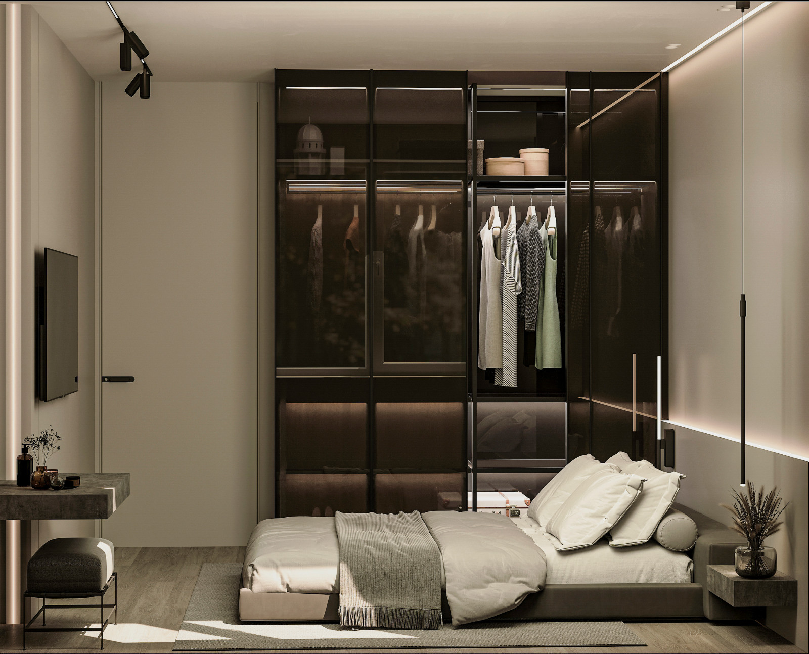 Проект 1-комнатной квартиры SPACE FOR TWO