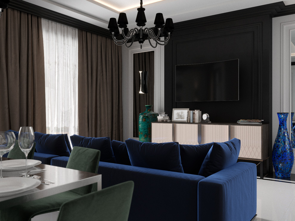 Дизайн проект таунхауса в Мегаполис Парке