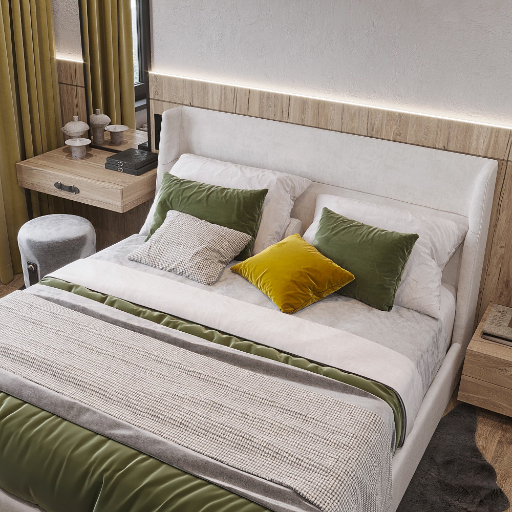 Спальня с гардеробной с/т Фестивальное, Курская область.