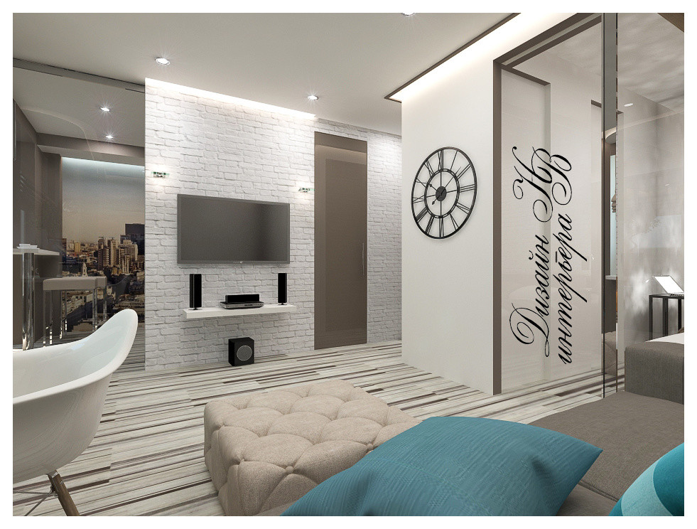 Проект квартиры 40 кв.м.