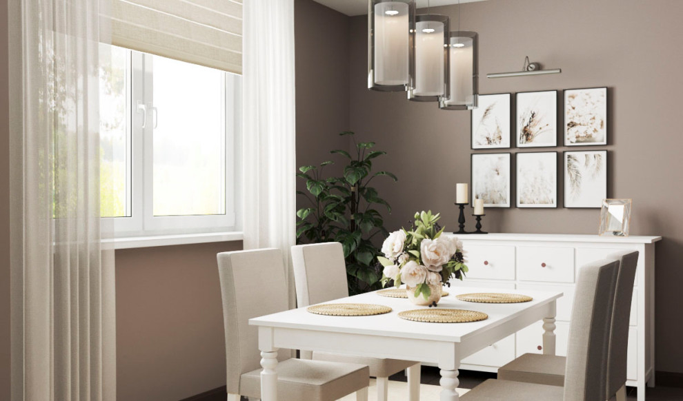 Обложка проекта: Кухня-столовая в г. Риге