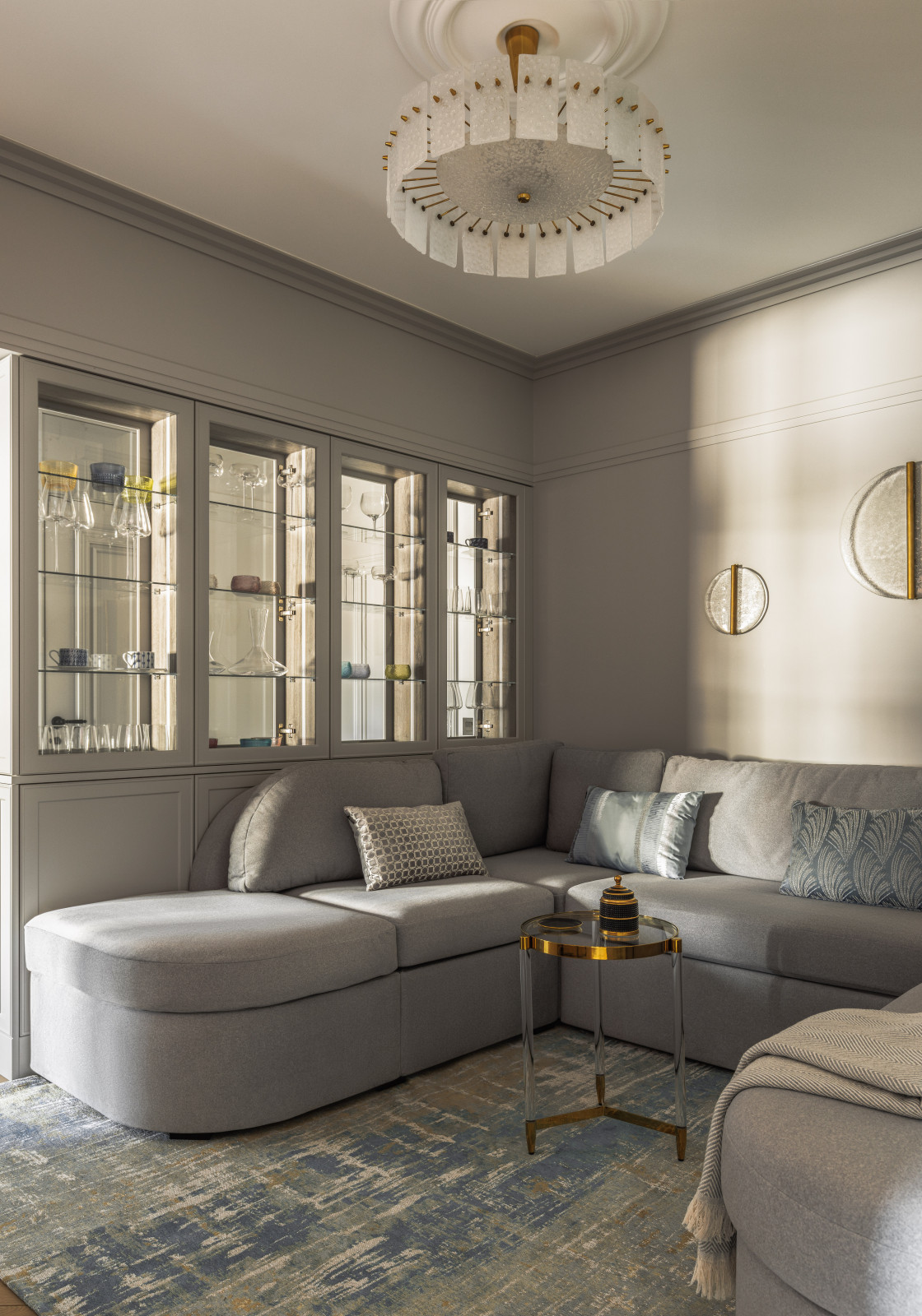 Обложка проекта: Элегантная квартира 79 м² для семьи с двумя детьми