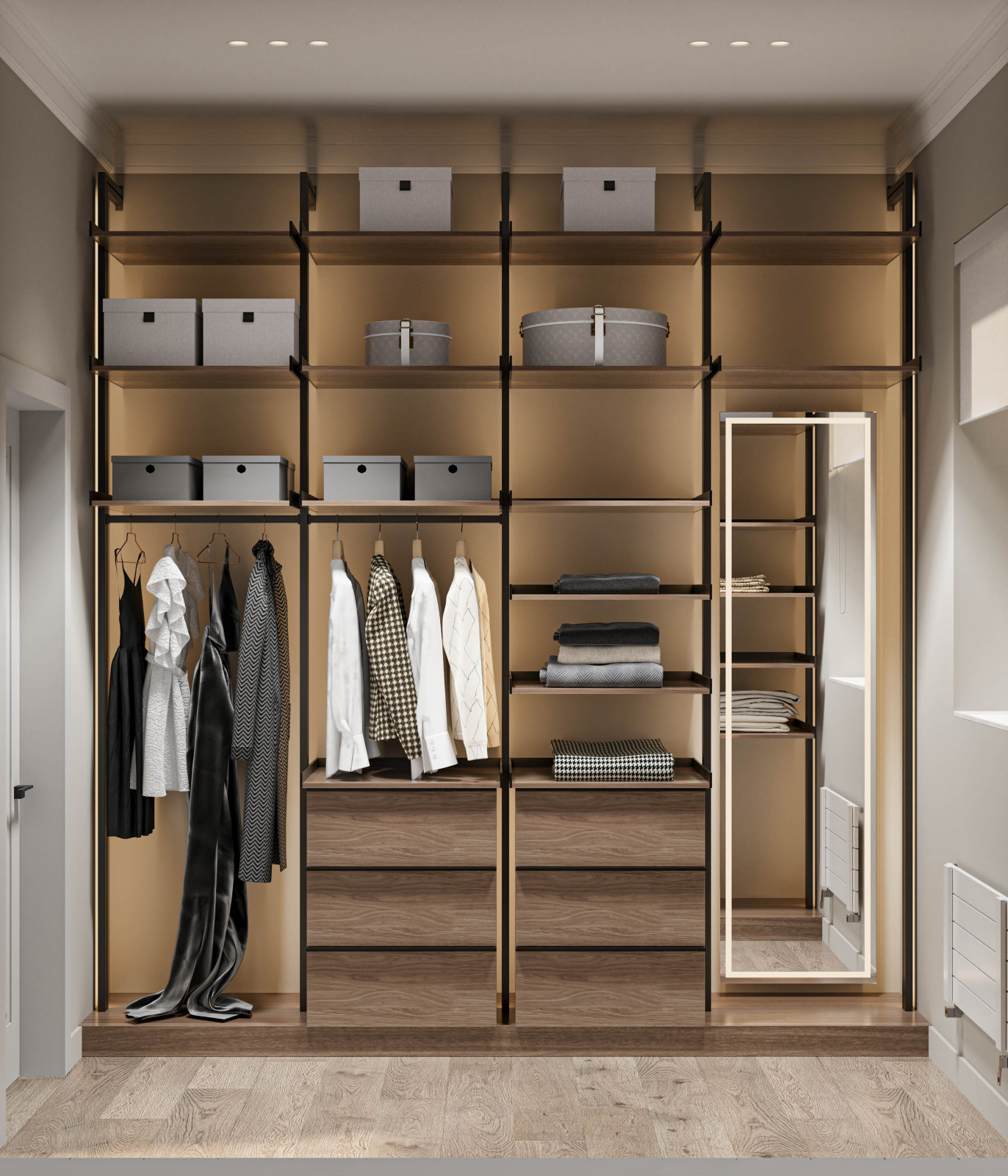 Дом в стиле неоклассика 260 м2