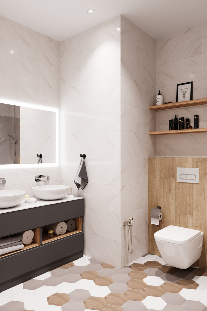 Квартира 90 кв.м. в современном стиле в ЖК Vander Park.