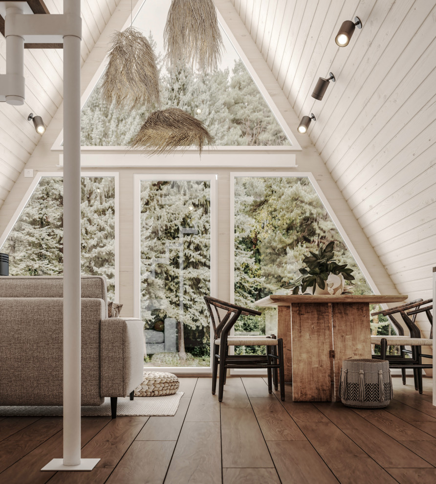 A-Frame домик в подмосковье