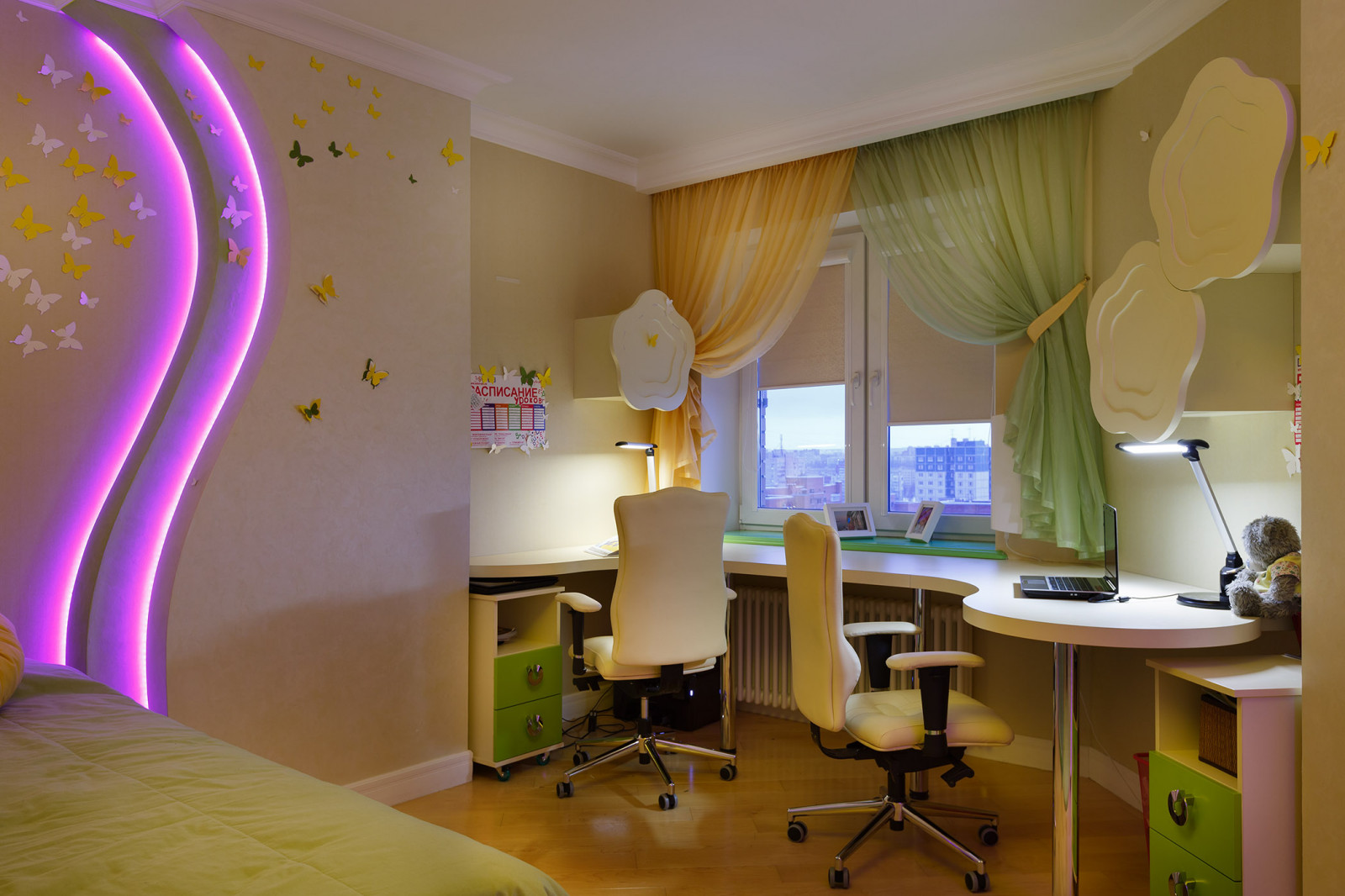 Реализованный проект двухуровневой квартиры