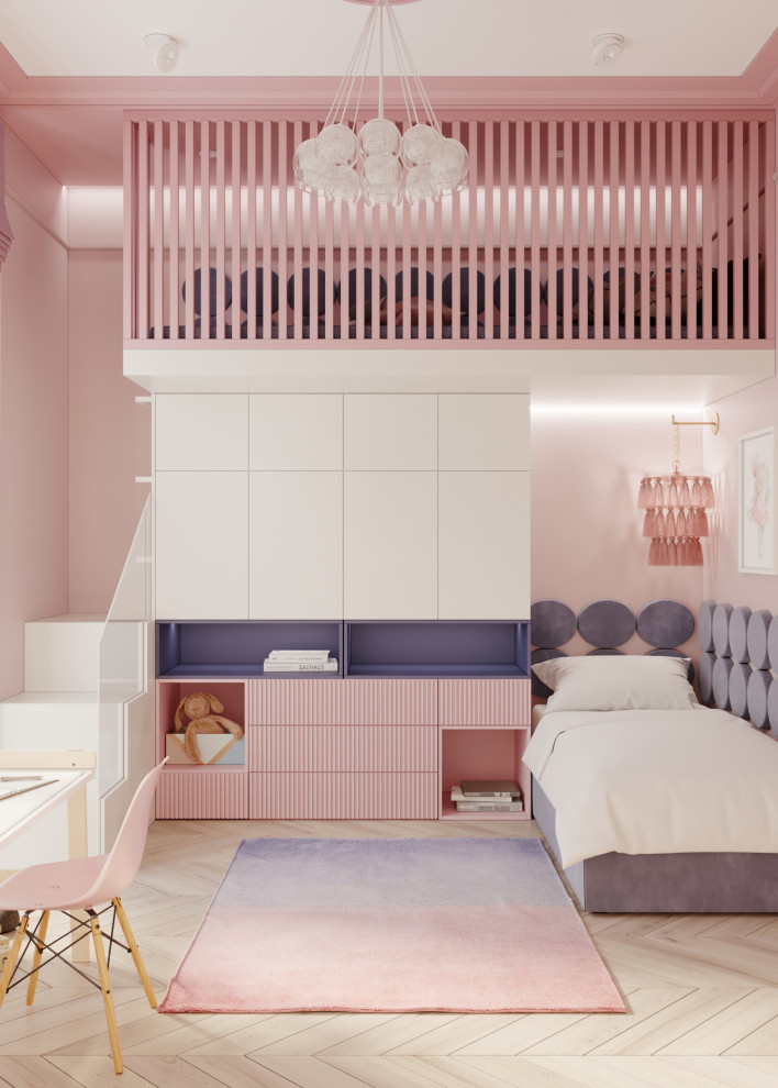 Чернично-розовая детская