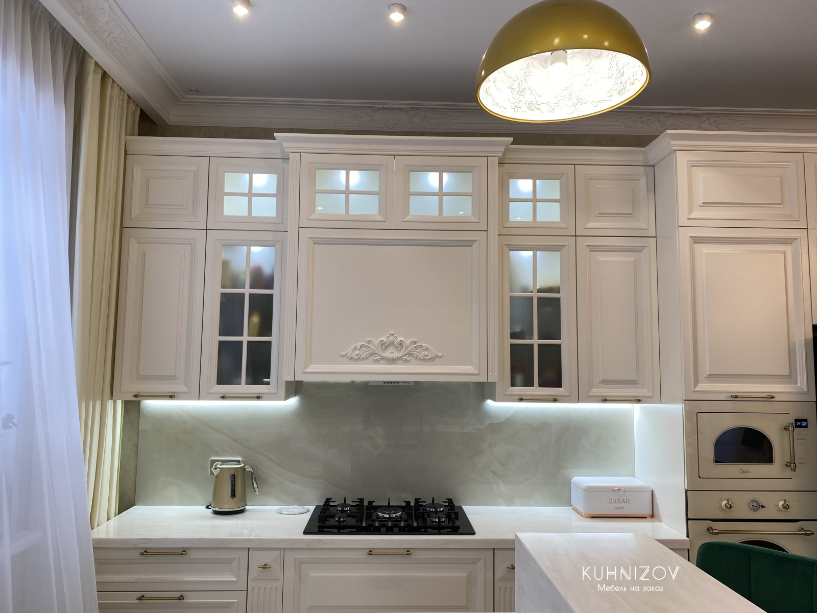 Кухня в частном доме в Подольске