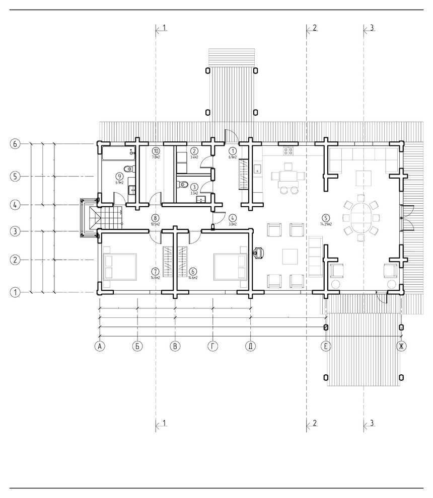 Лесная усадьба.